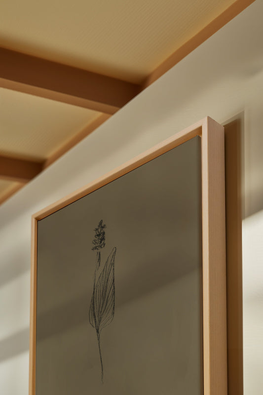 GRAIN DE NATURE, Oeuvre sur toile étirée