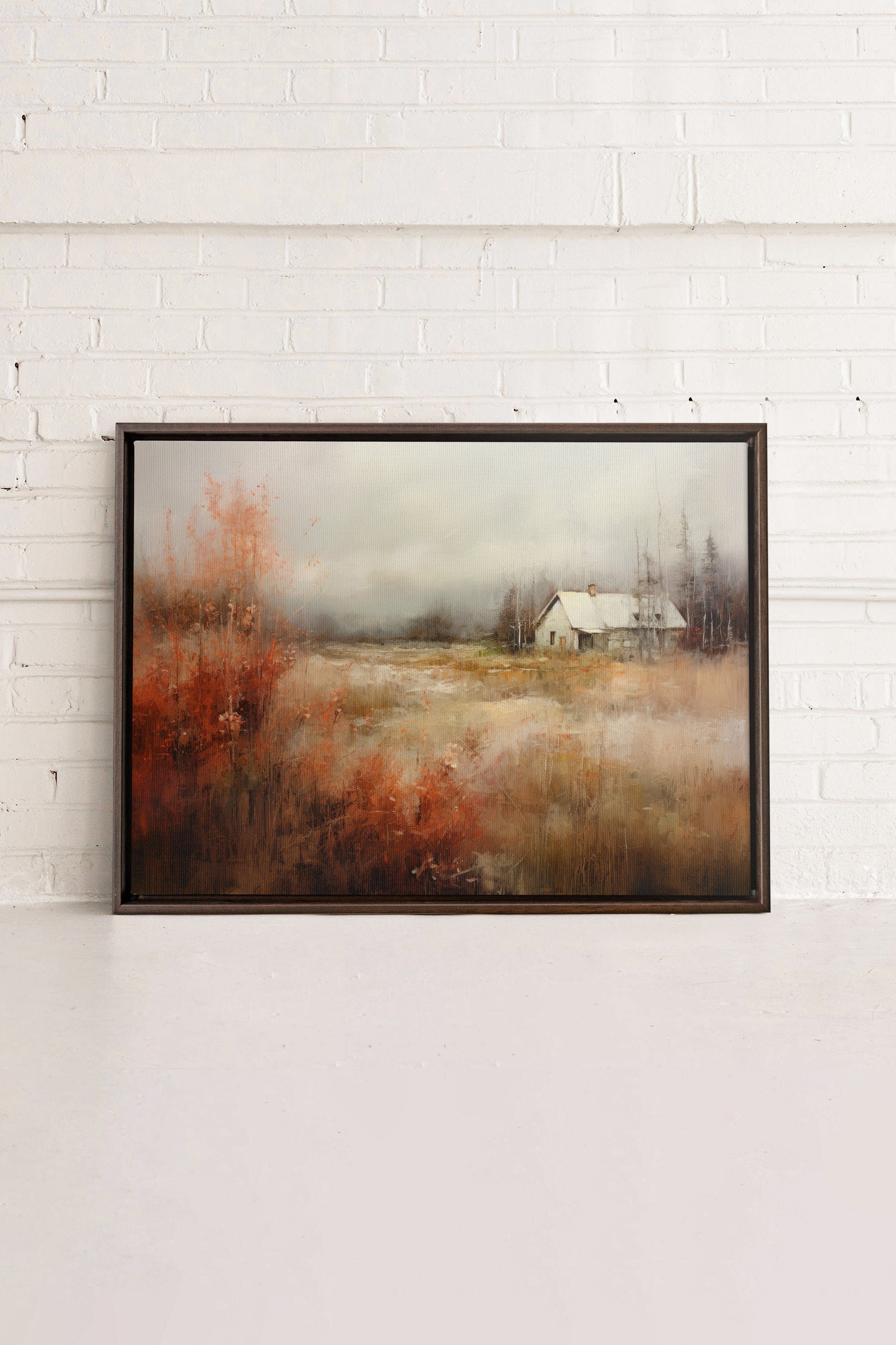 AMBER BLISS, Oeuvre sur toile étiré