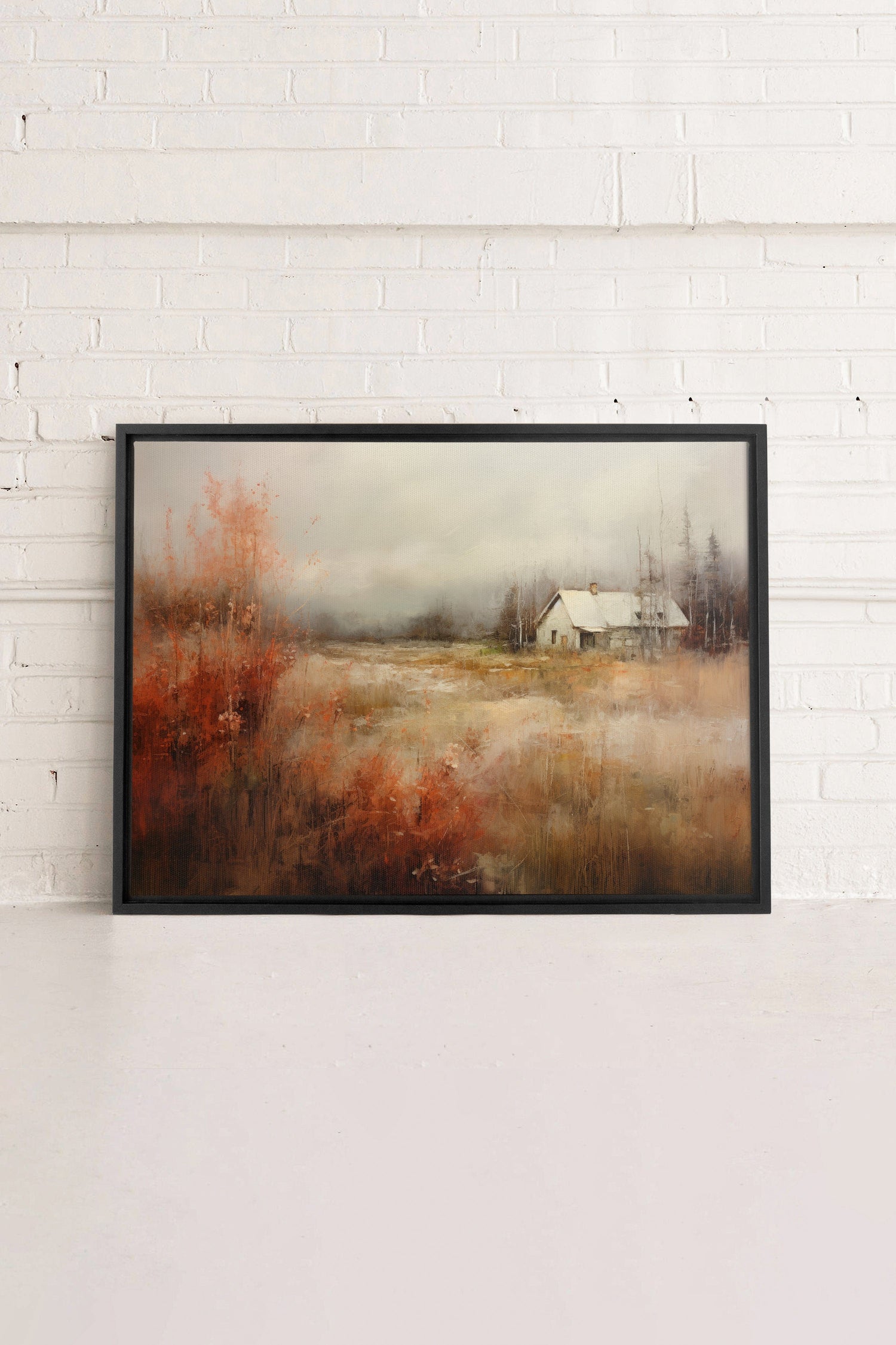 AMBER BLISS, Oeuvre sur toile étiré