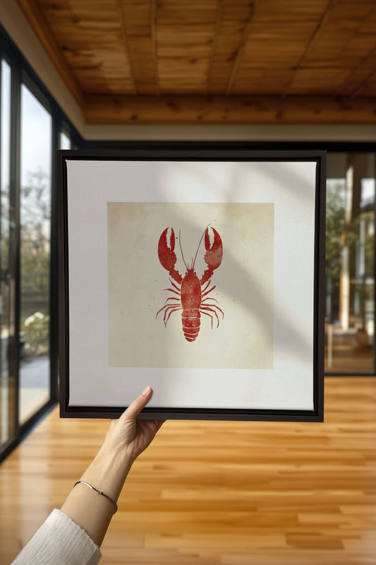 CÔTE SALÉE, Oeuvre sur toile étirée