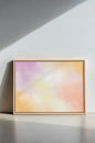 POWDERED GLOW, Work on stretched canvas
