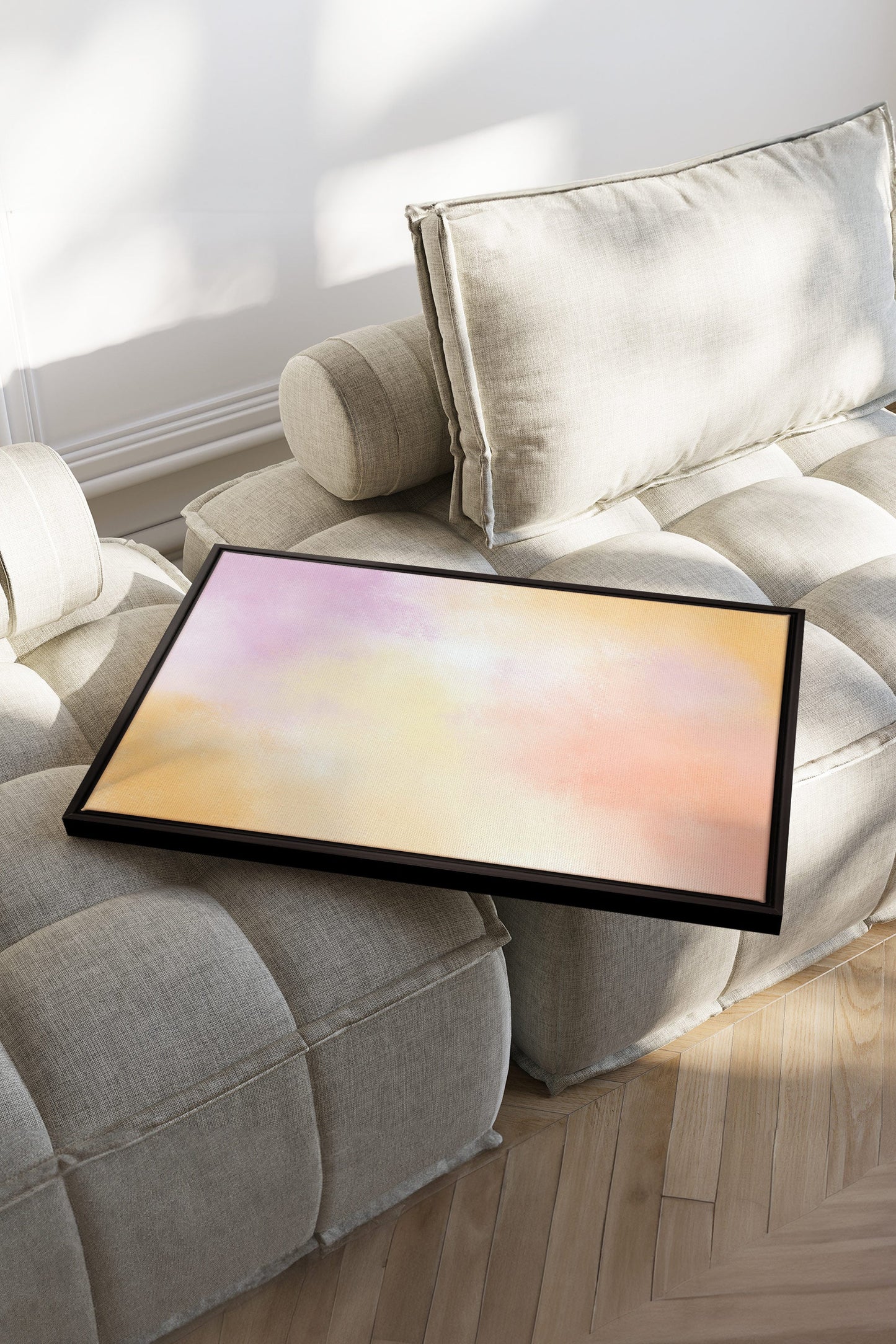 POWDERED GLOW, Work on stretched canvas