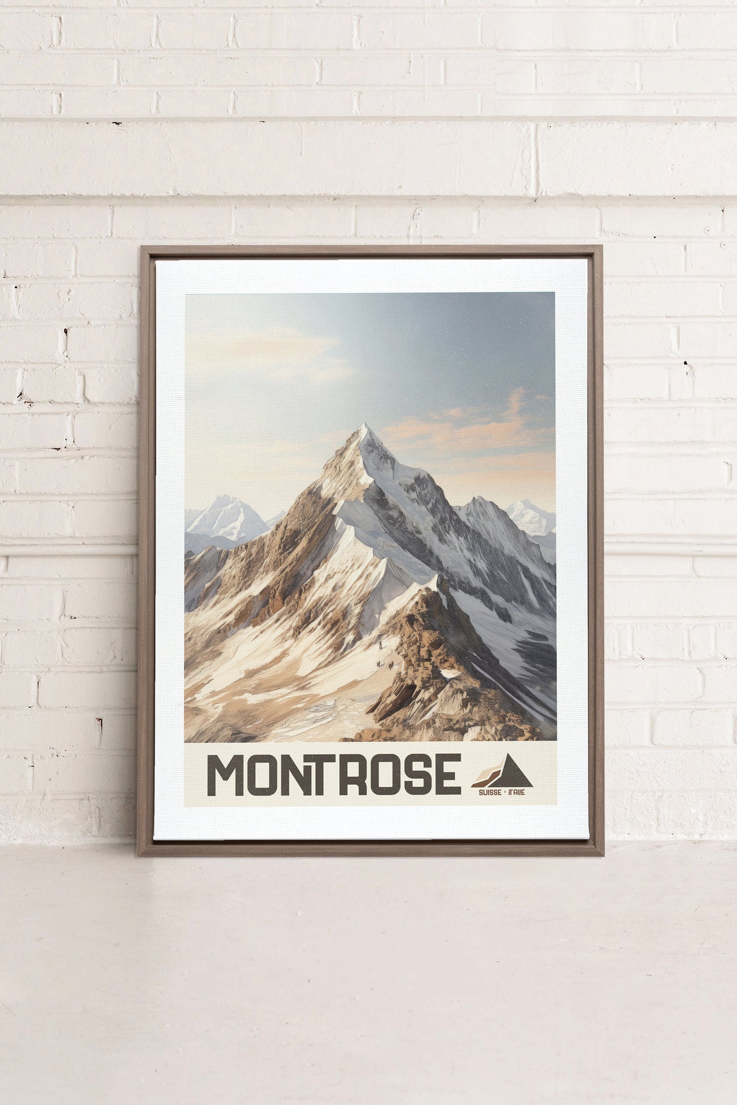 MONT ROSE, Work on stretched canvas