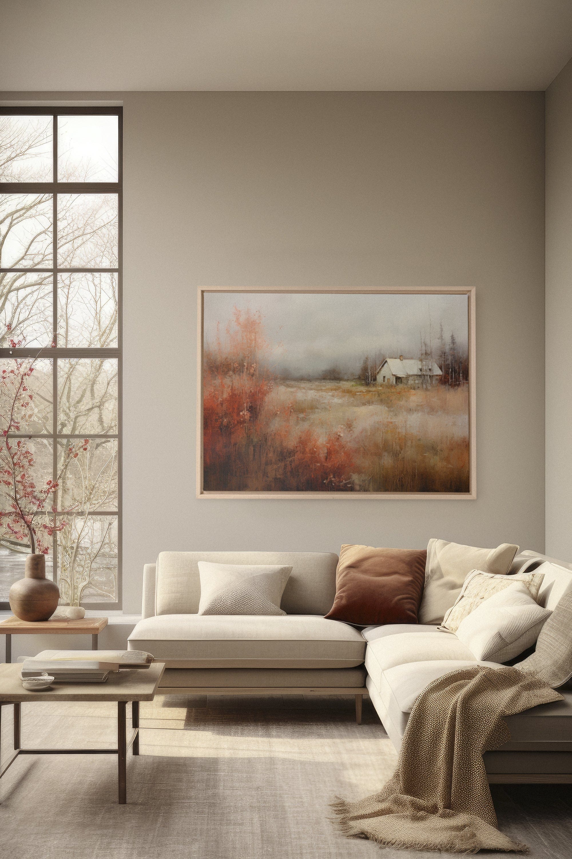 AMBER BLISS, Oeuvre sur toile étiré