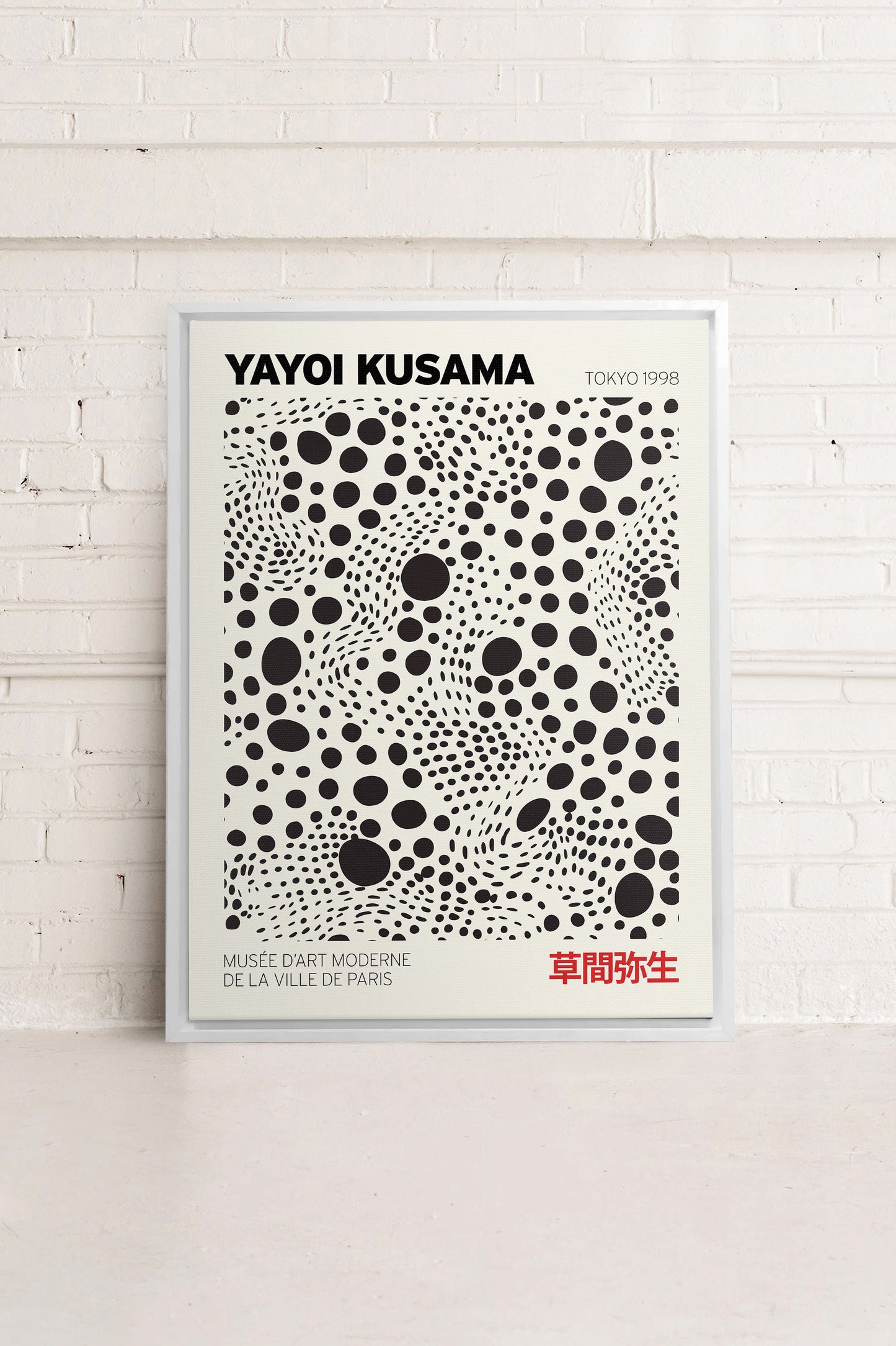 KUSAMA II, Work on stretched canvas