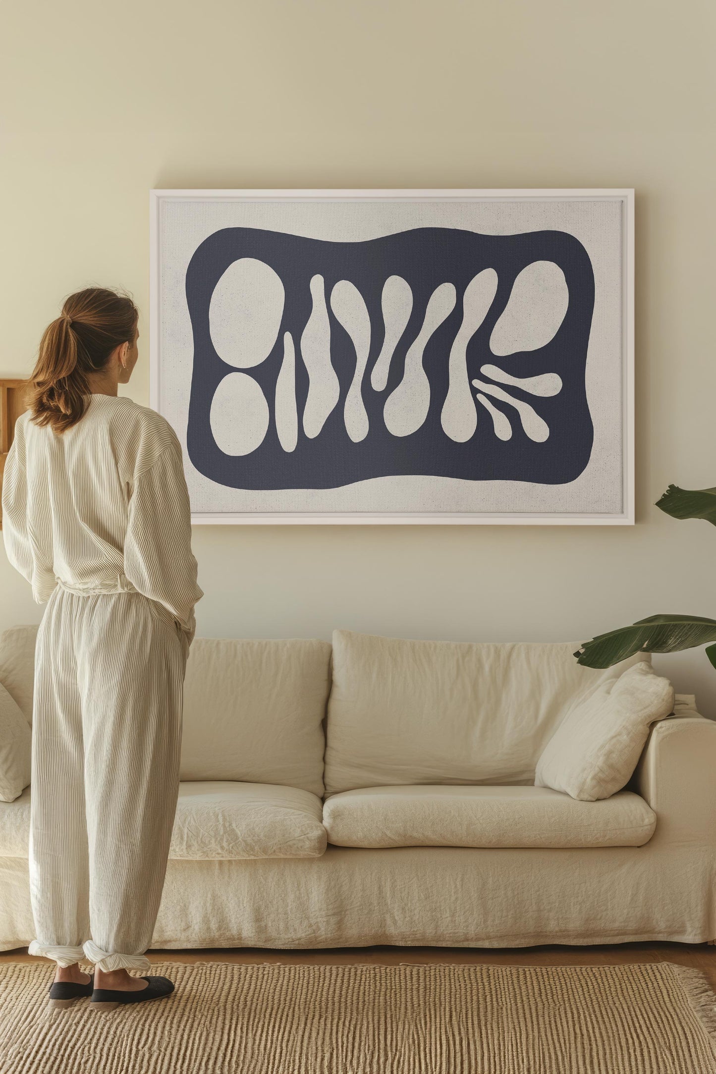 ONDE CRÉATIVE, Work on stretched canvas
