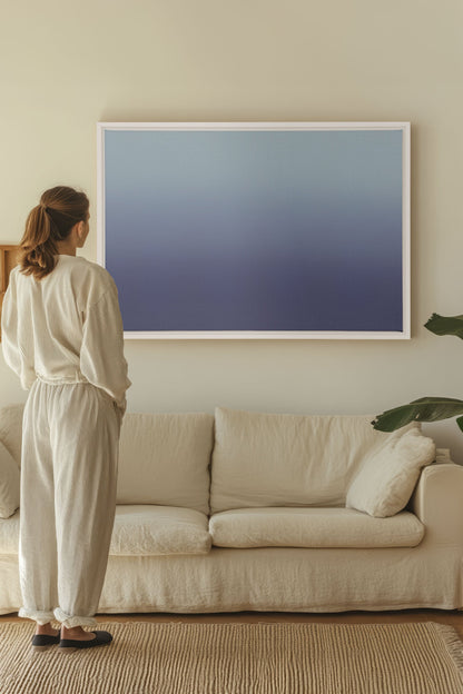 REFLET NOCTURNE, Work on stretched canvas