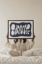 ONDE CRÉATIVE, Work on stretched canvas