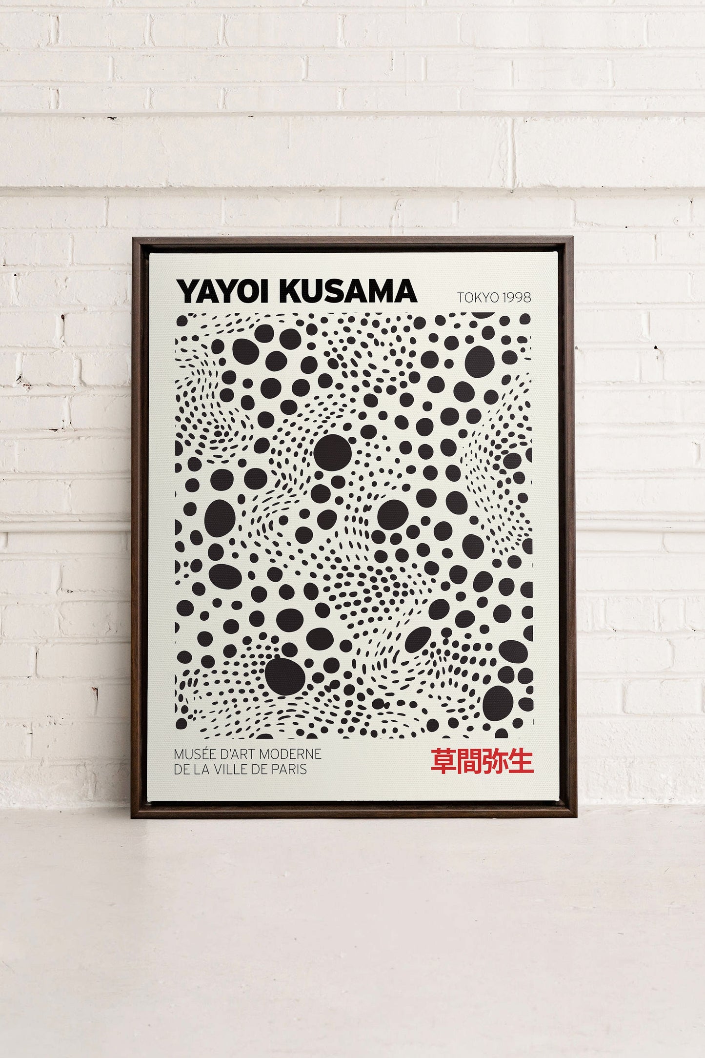 KUSAMA II, Work on stretched canvas