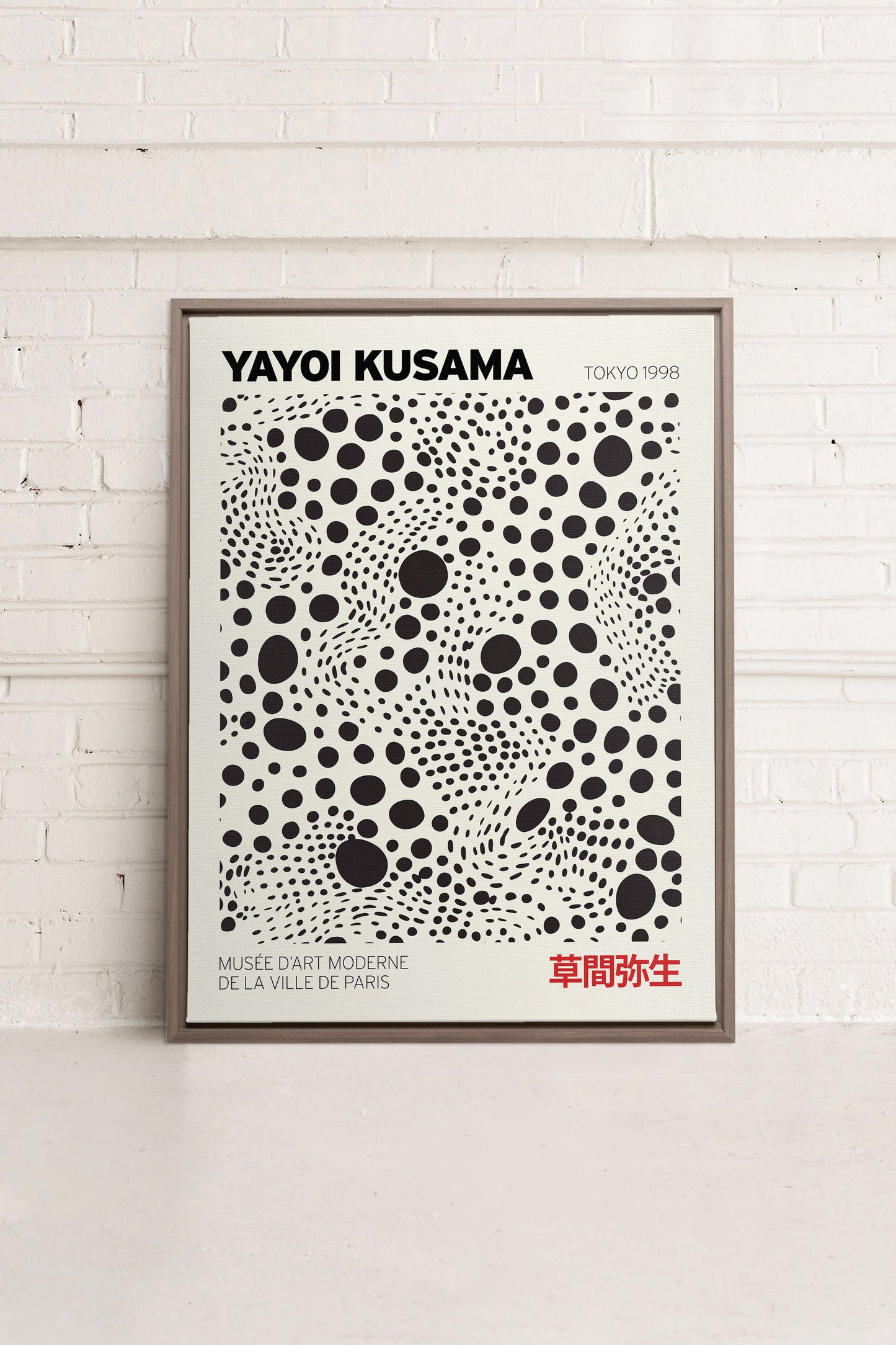 KUSAMA II, Work on stretched canvas