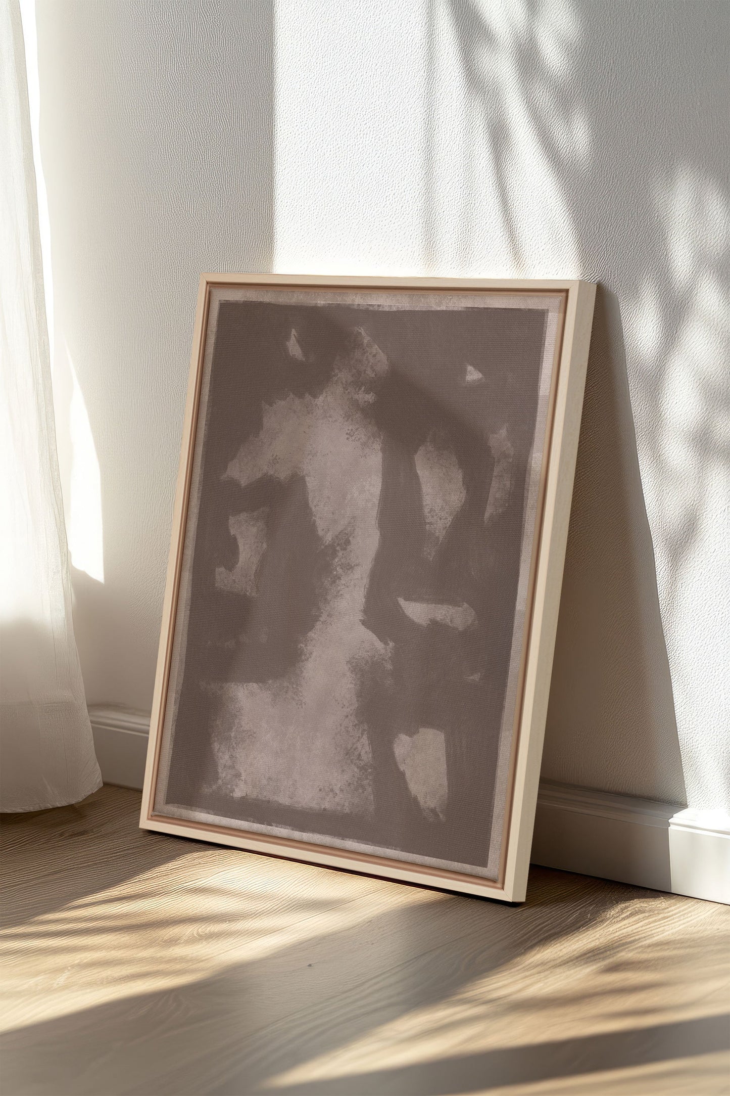 MURAL SHADOW, Work on stretched canvas