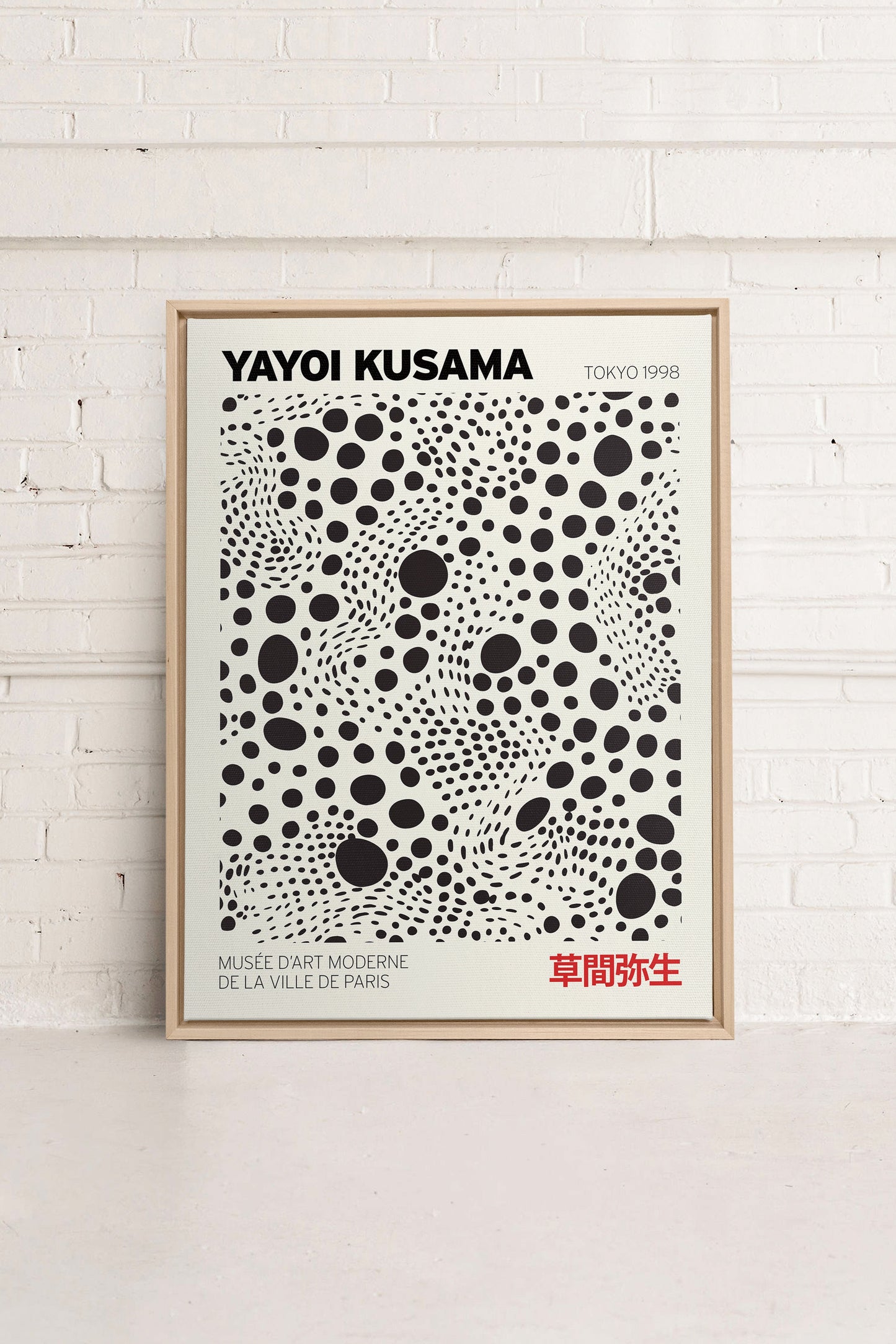 KUSAMA II, Work on stretched canvas