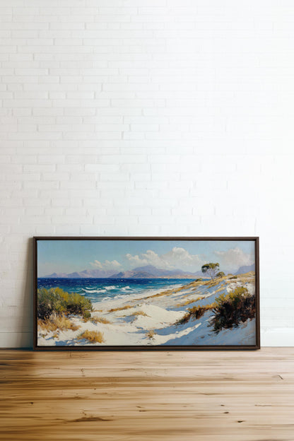 SALTY WINDS, Oeuvre sur toile étirée