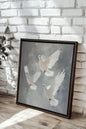 VOILE D'AZUR, Work on stretched canvas