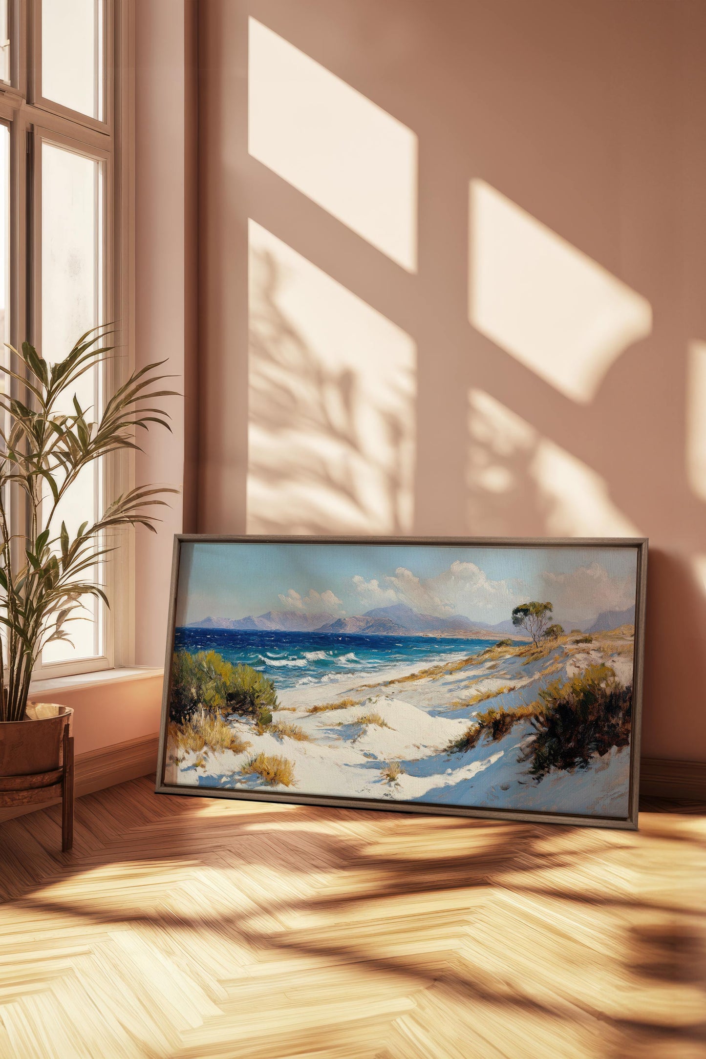 SALTY WINDS, Oeuvre sur toile étirée