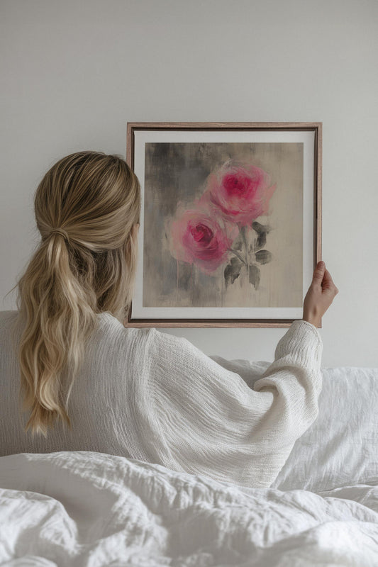 MIDNIGHT VELVET, Oeuvre sur toile étirée