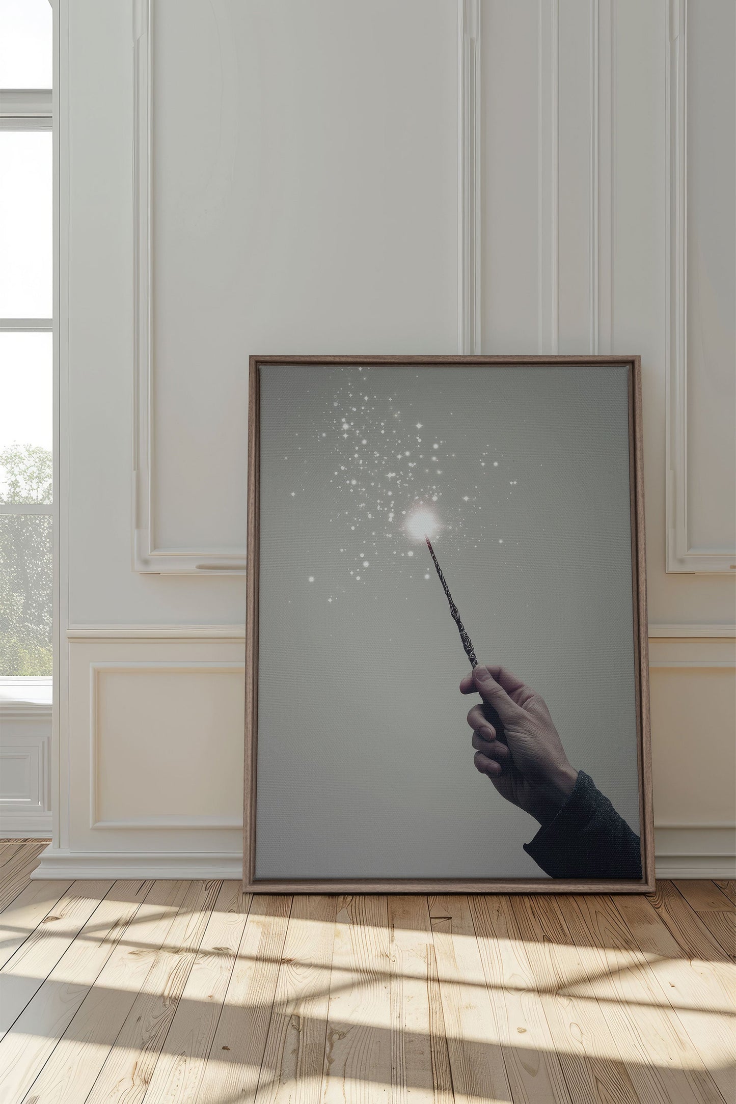 SPARK OF MAGIC, Work on stretched canvas