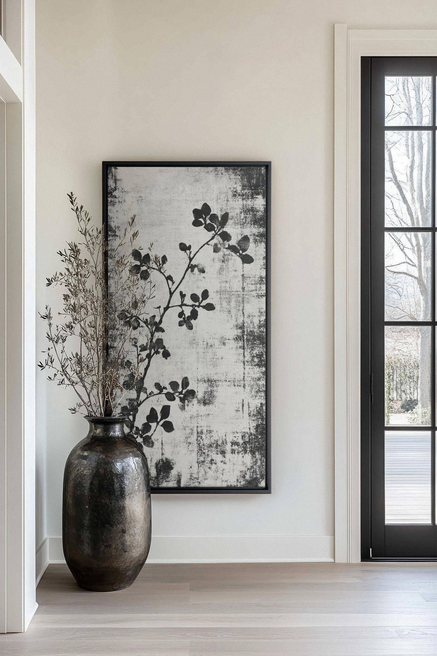 SUBTLE NATURE, Oeuvre sur toile étirée
