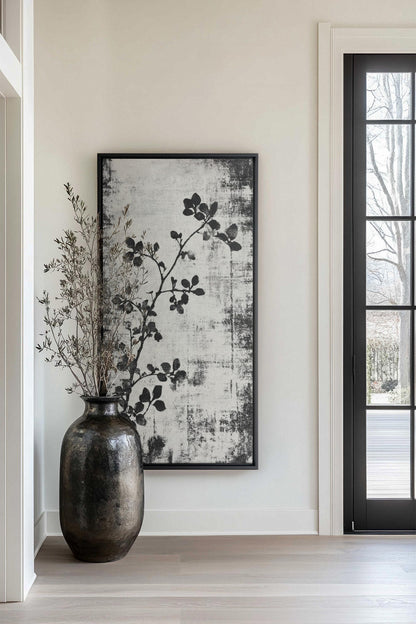 SUBTLE NATURE, Oeuvre sur toile étirée