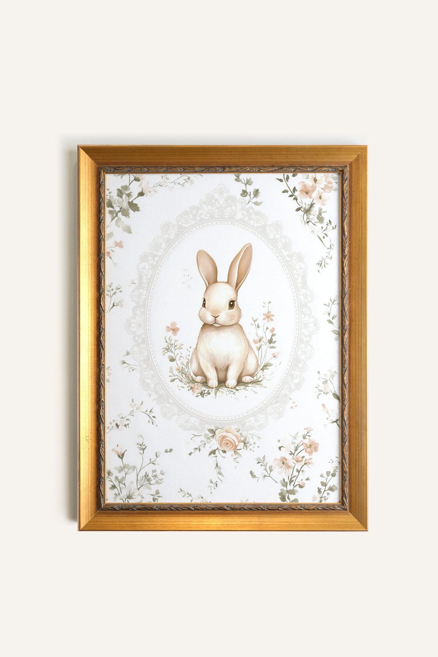 LAPIN DOUCEUR, CADRE VINTAGE OR
