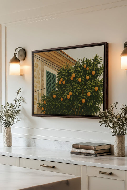 ÉTÉ EN PROVENCE, Work on stretched canvas