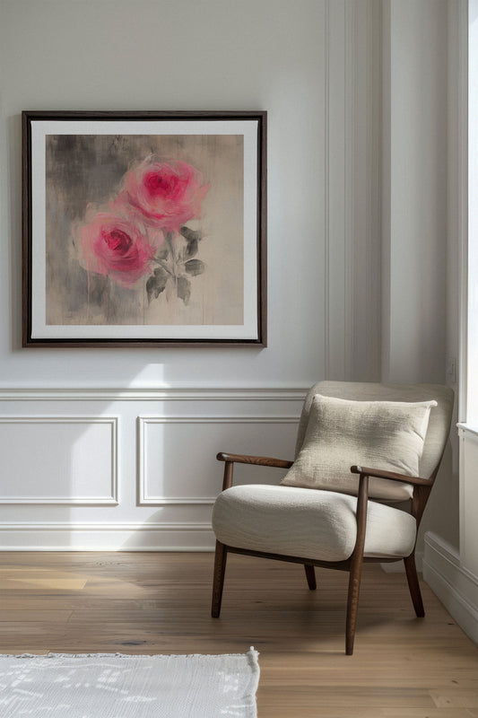 MIDNIGHT VELVET, Oeuvre sur toile étirée