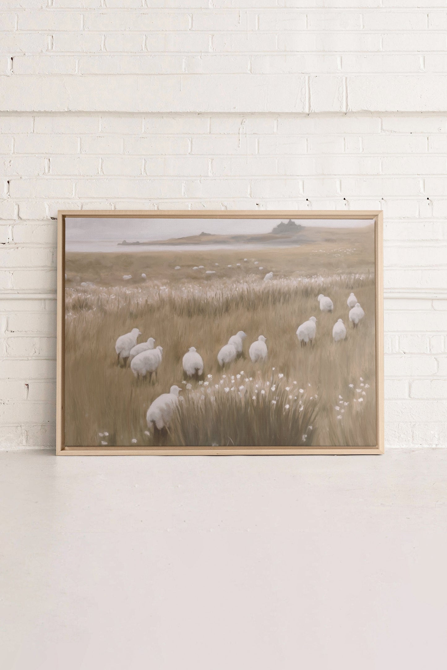 Sherperd's Rest, Work on stretched canvas