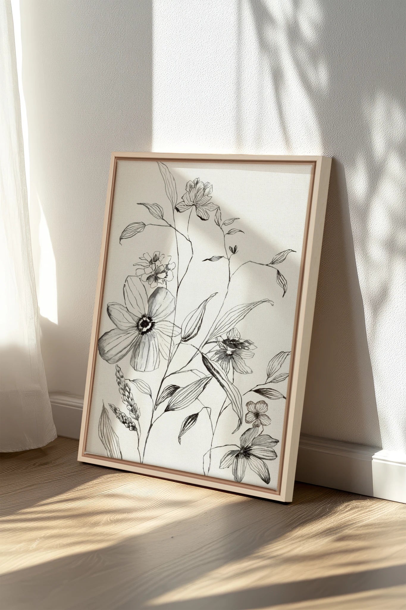 Ink Meadow, Oeuvre sur toile étirée
