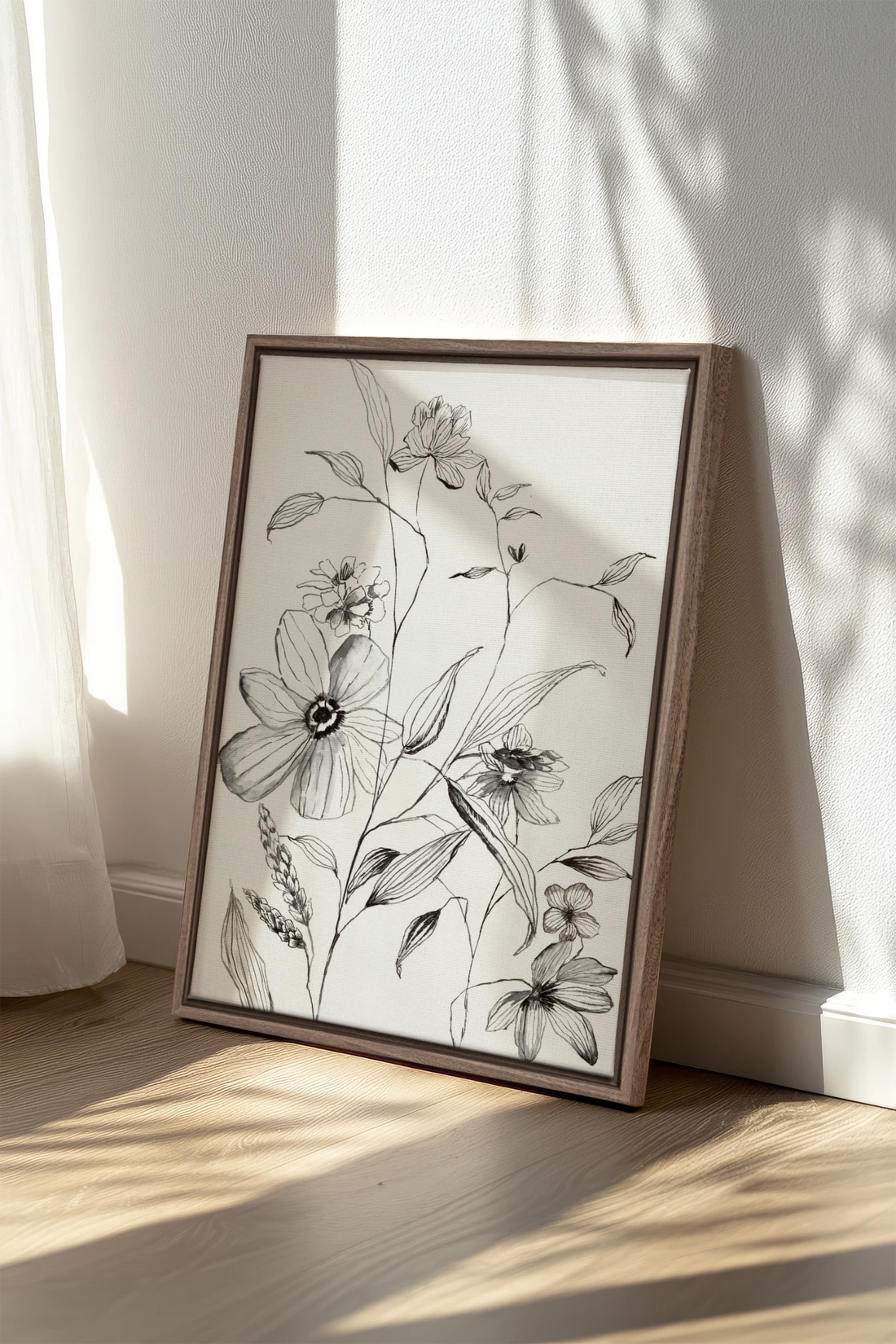 Ink Meadow, Oeuvre sur toile étirée