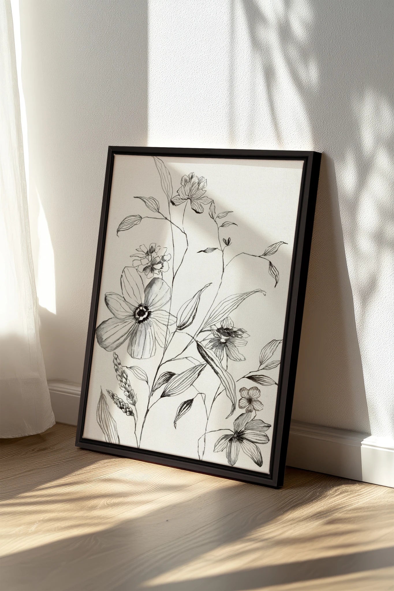 Ink Meadow, Oeuvre sur toile étirée