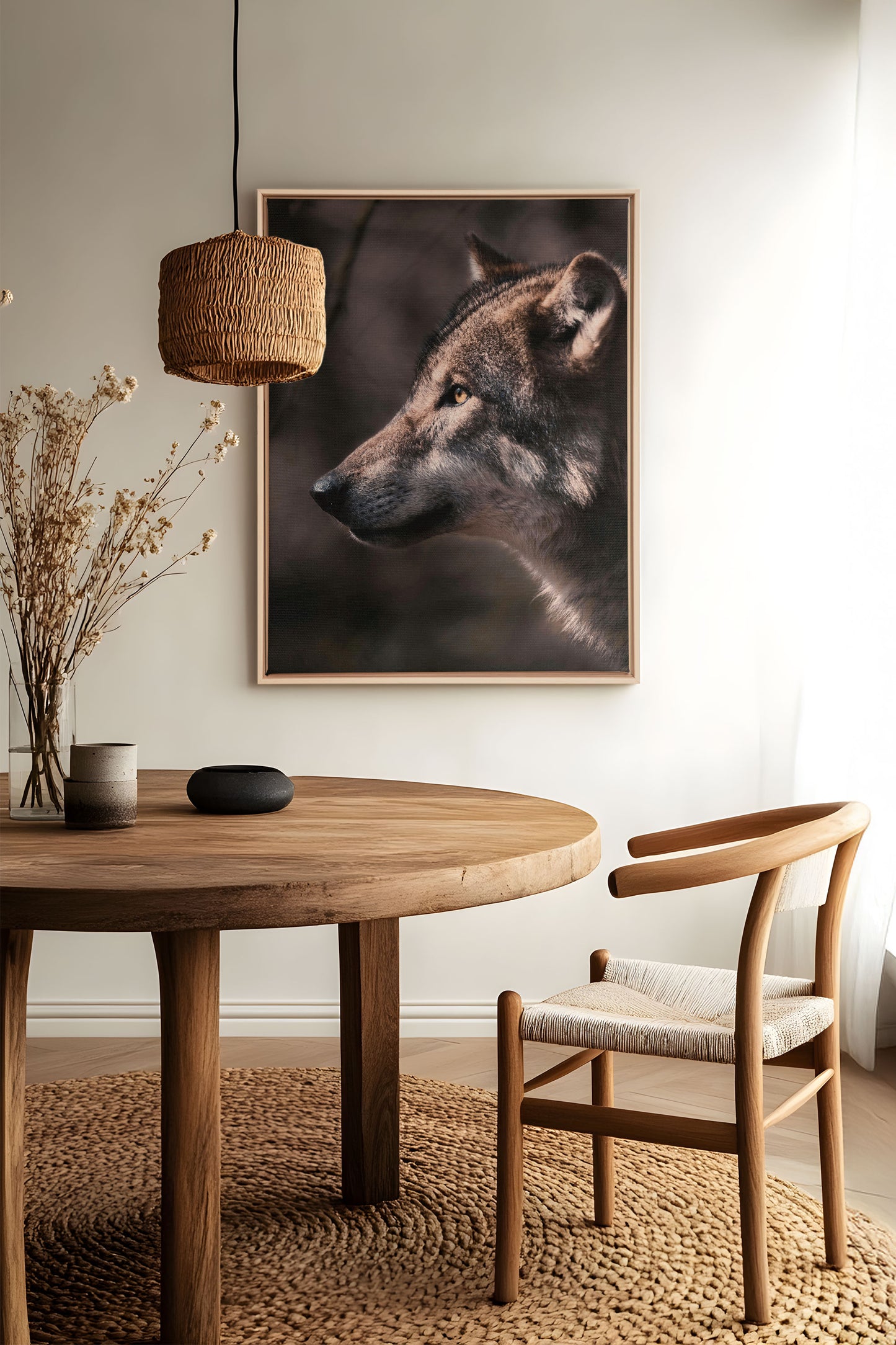 SILENT HUNTER, Oeuvre sur toile étiré
