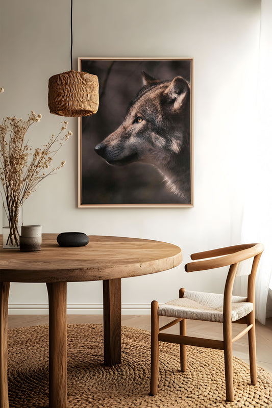SILENT HUNTER, Oeuvre sur toile étiré