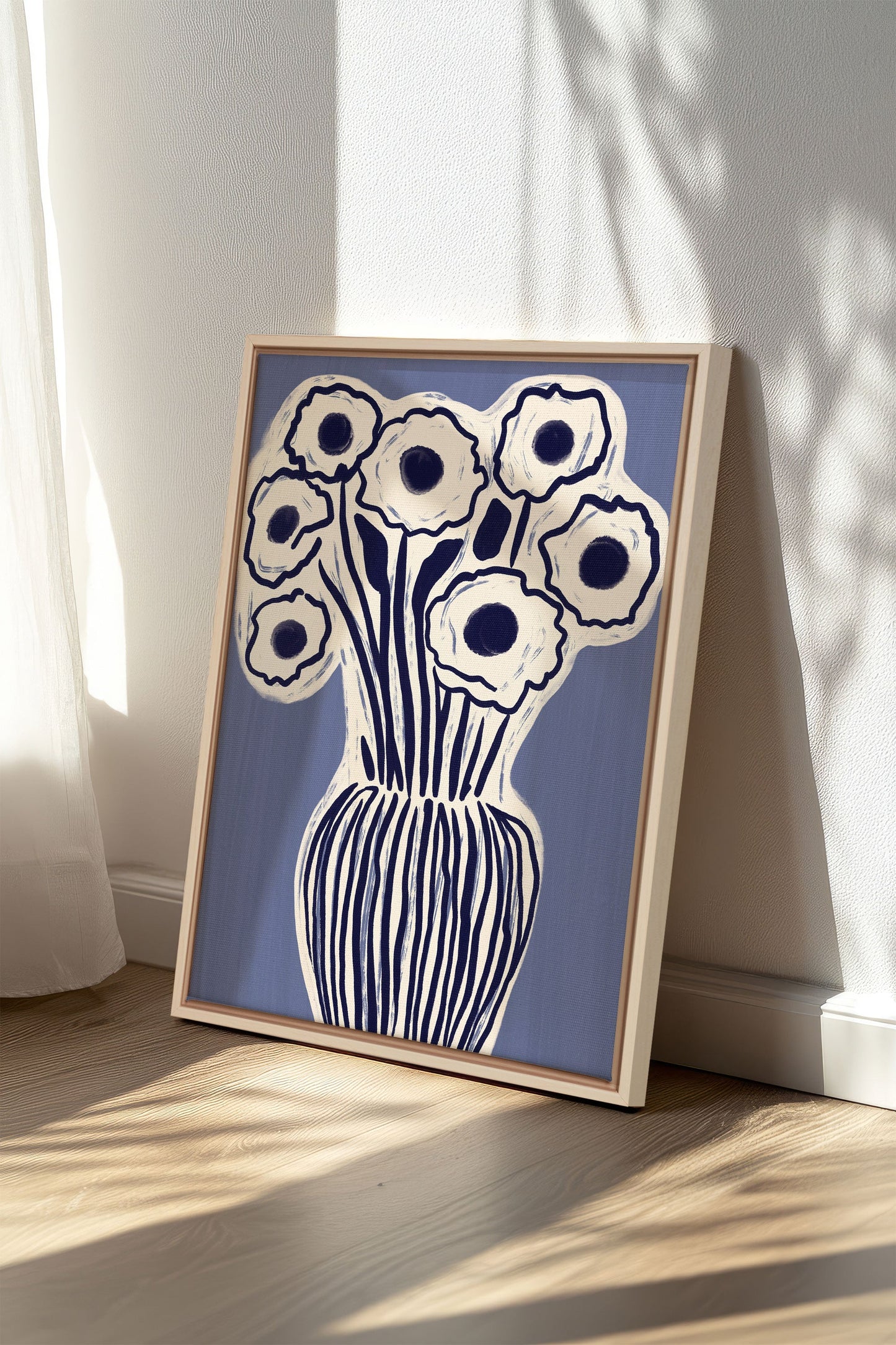 FLEURS D'ENCRE, Work on stretched canvas
