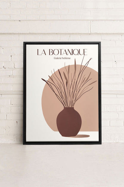 OLEKA CANVAS - GALERIE BOHÈME, Oeuvre sur toile étirée, encadré Noir