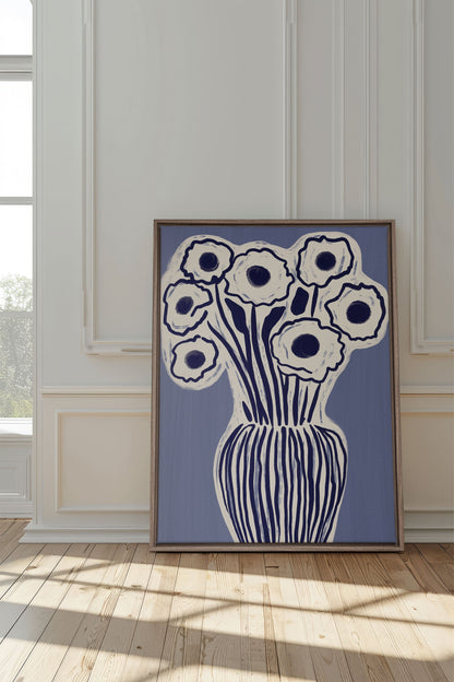 FLEURS D'ENCRE, Work on stretched canvas