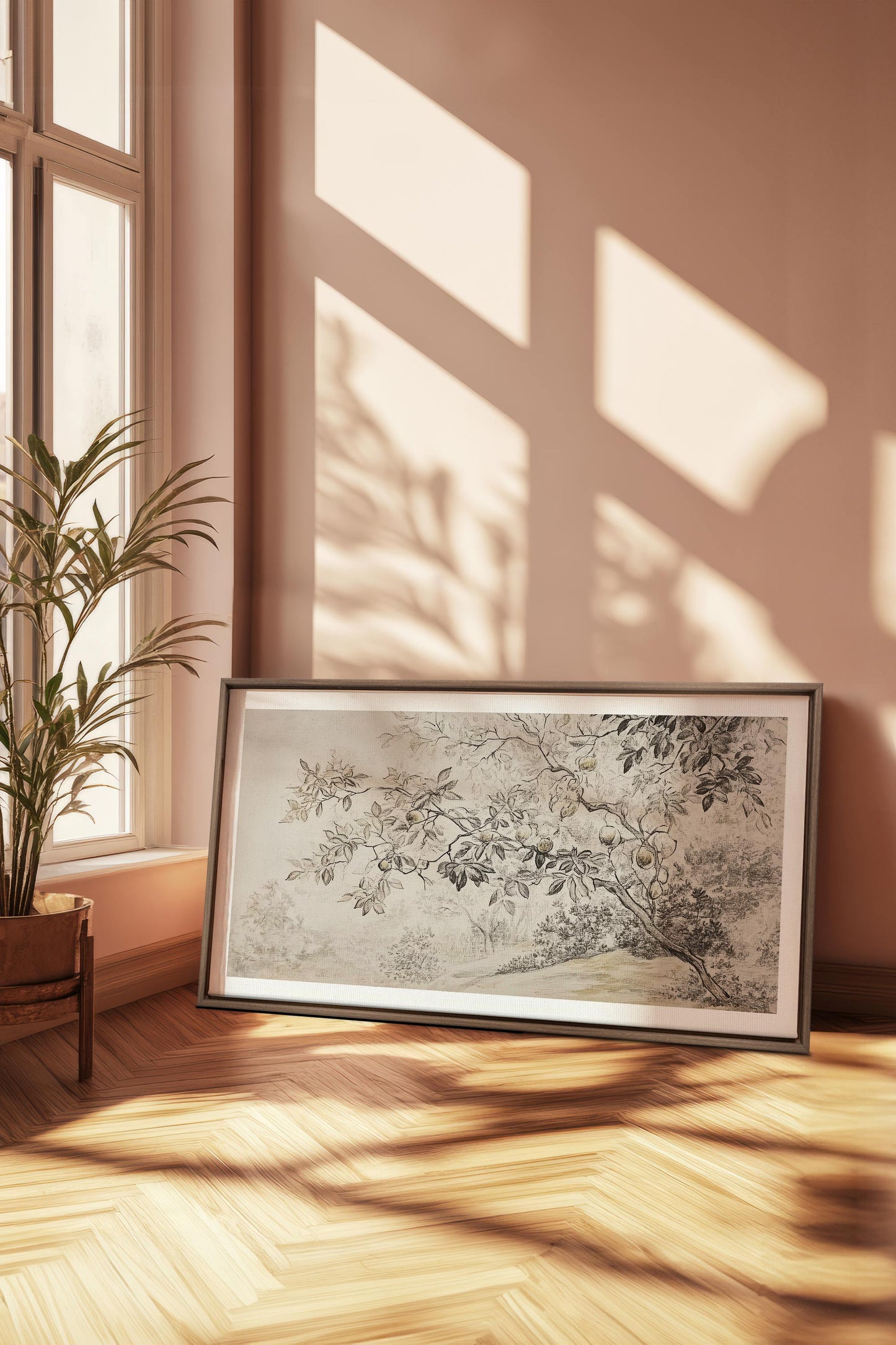GOLDEN HARVEST, Oeuvre sur toile étirée