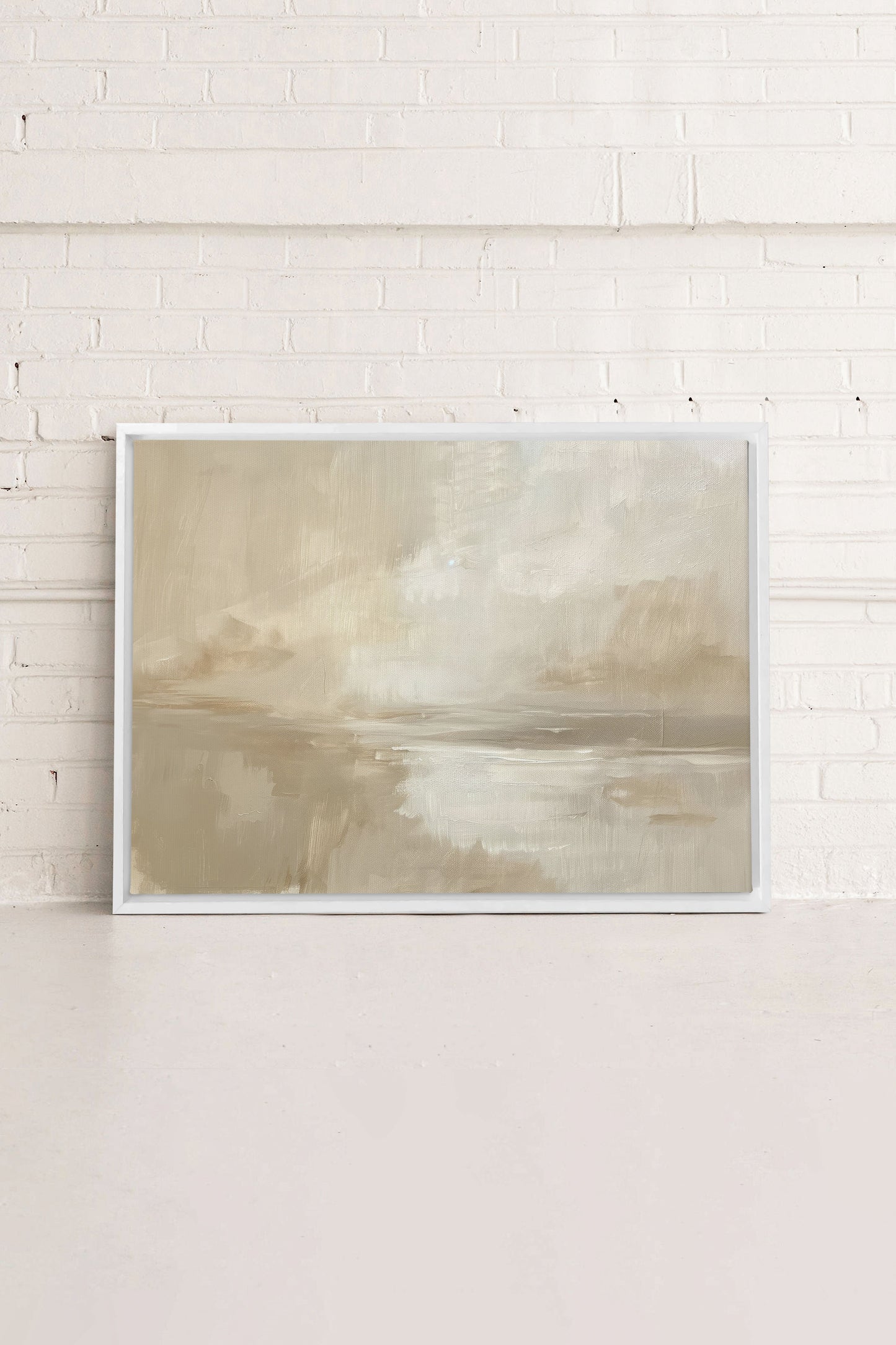 PEACEFUL STROKES, Oeuvre sur toile étirée