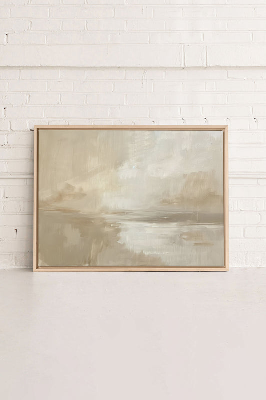 PEACEFUL STROKES, Oeuvre sur toile étirée