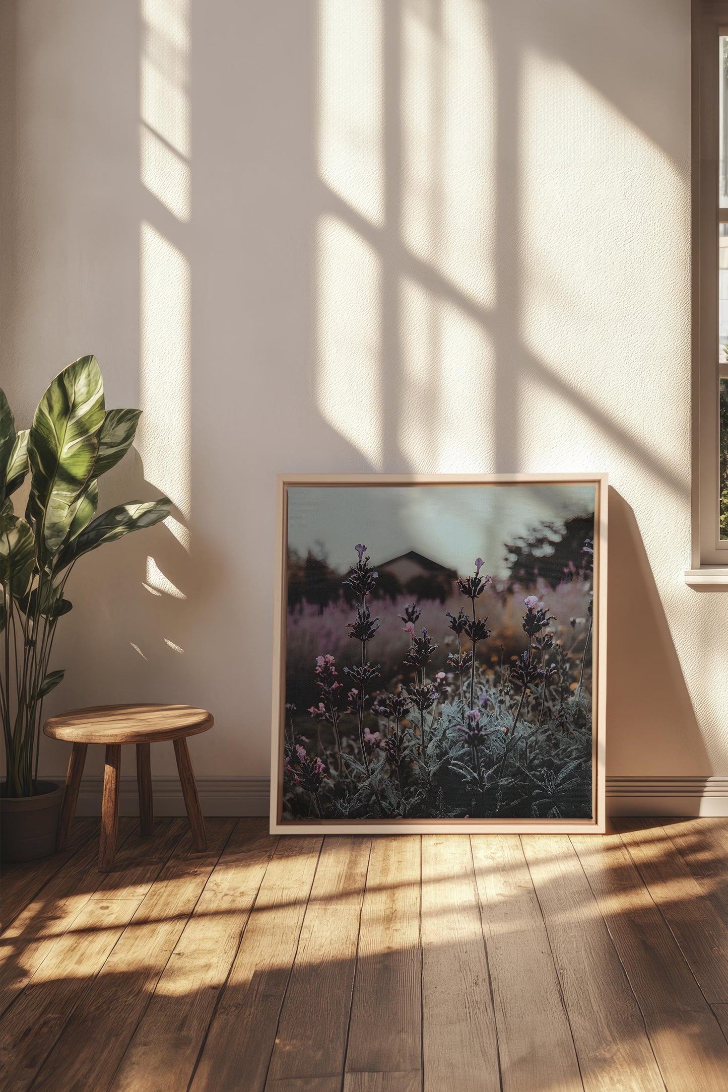 SOUFFLE LAVANDE, Work on stretched canvas