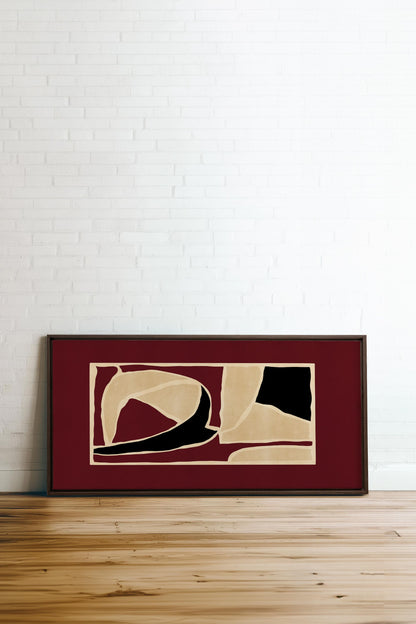 FRAGMENT OF BALANCE, Oeuvre sur toile étirée