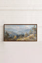 Austrian Alpenglow, Work on stretched canvas