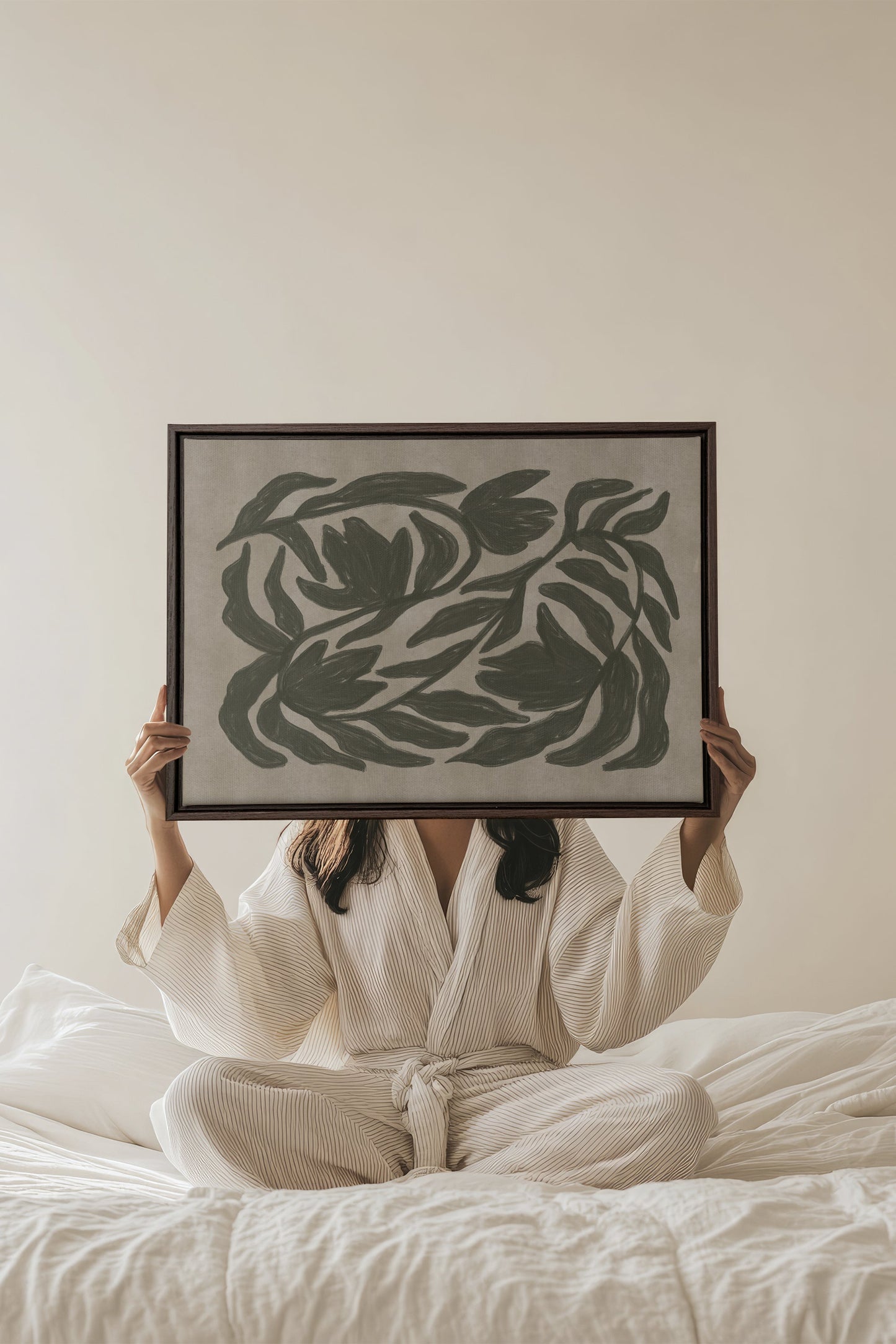 DANSE VÉGÉTALE, Work on stretched canvas