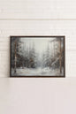 WINTER SHADOWS, Work on stretched canvas