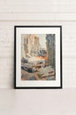 ROCKY PATHWAY, Work on stretched canvas