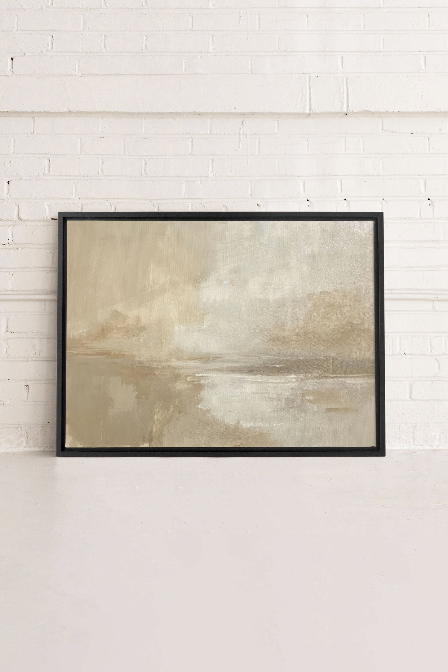 PEACEFUL STROKES, Oeuvre sur toile étirée