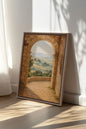 CHEMIN DORÉ, Oeuvre sur toile étirée