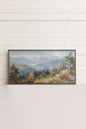 Austrian Alpenglow, Work on stretched canvas