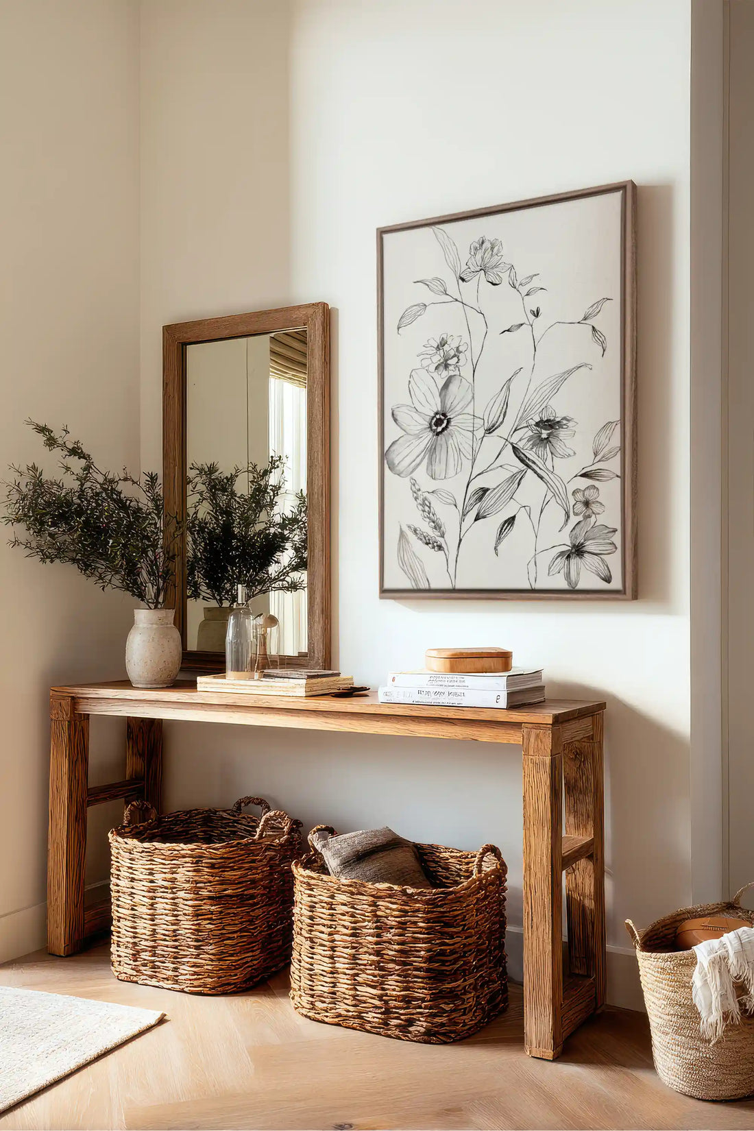 Ink Meadow, Oeuvre sur toile étirée