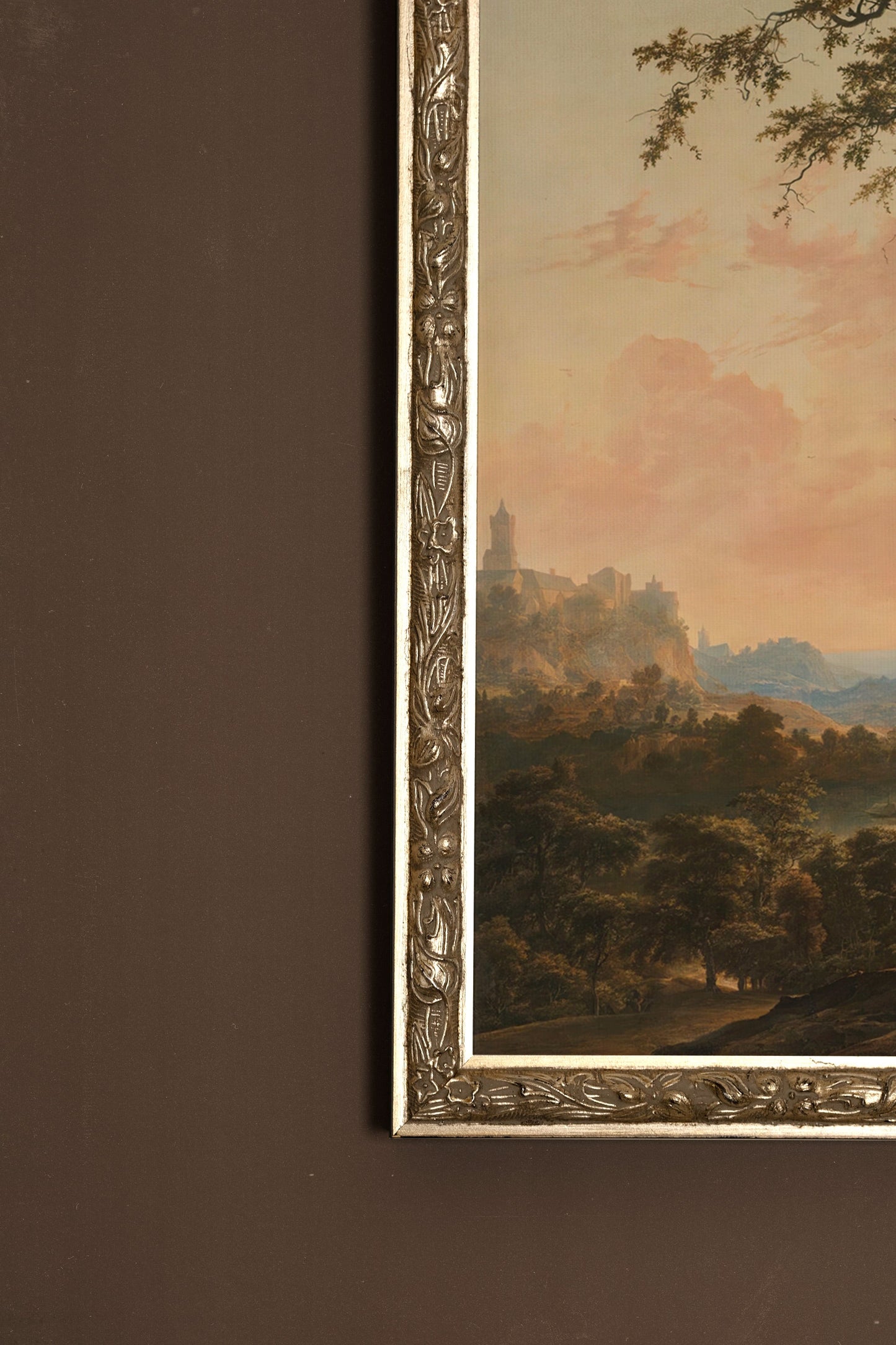POUSSIÈRE D'EMPIRE, CADRE VINTAGE ARGENT