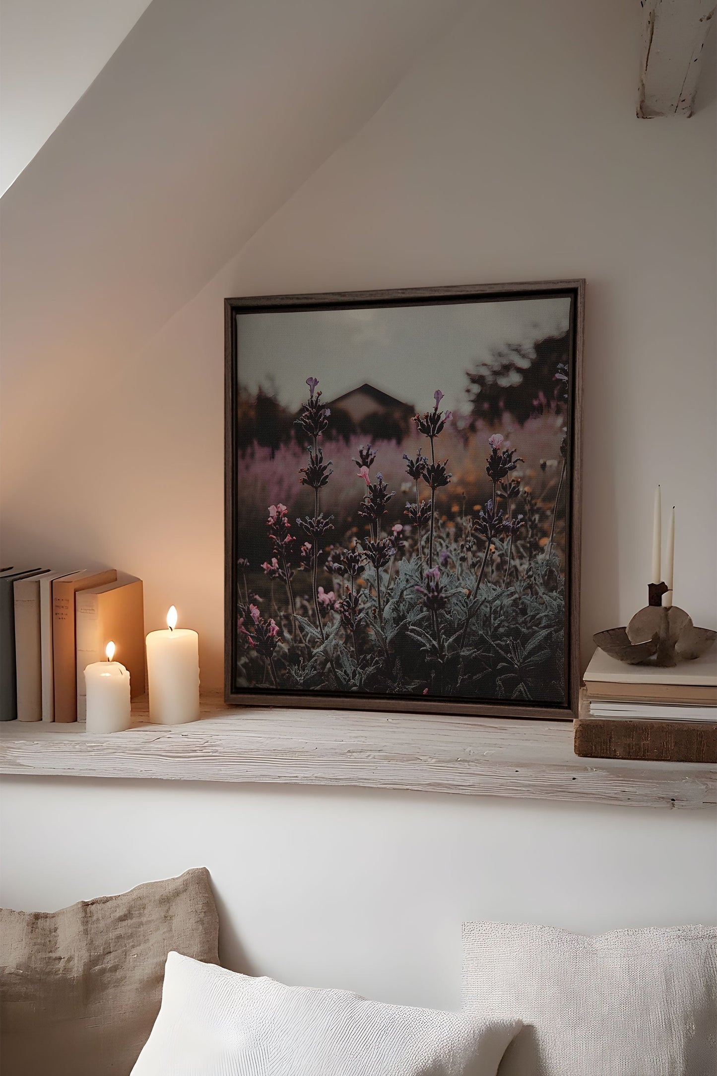 SOUFFLE LAVANDE, Work on stretched canvas